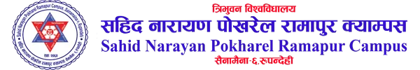 Sahid Narayan Pokhrel Rampur Campus